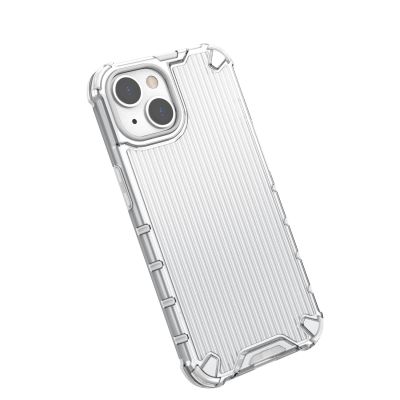 6. Ombre Protect Case für iPhone 13 rosa und blaue gepanzerte Hülle