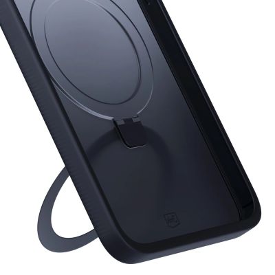 3. 3mk Smoke Case Mag&Stand Hülle für Apple iPhone 12 pro max – Schwarz