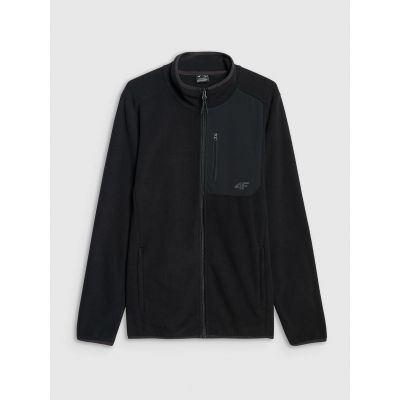 3. Herren-Fleece mit Stehkragen, Regular Fit 4F 4FWAW25TFLEM414-20S