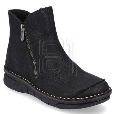 9. Bequeme isolierte Stiefeletten Rieker W RKR612 schwarz