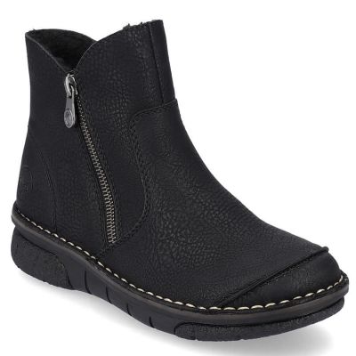 9. Bequeme isolierte Stiefeletten Rieker W RKR612 schwarz