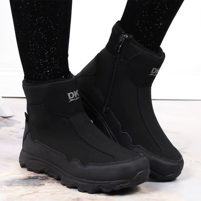 9. DK Jr DK58A Wasserdichte, isolierte Schneestiefel, Schwarz