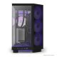 3. NZXT H6 FLOW RGB MIDI-TOWER-COMPUTERGEHÄUSE MIT FENSTER, SCHWARZ