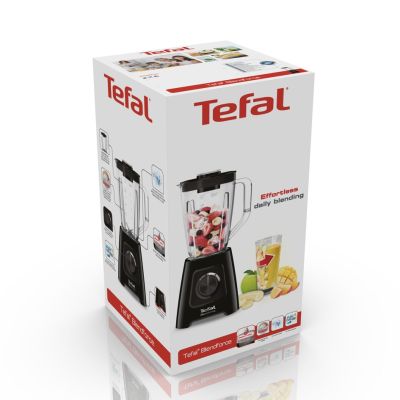 10. Tefal BlendForce II BL4208 Standmixer, 1,25 l, 600 W, Schwarz