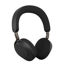 Jabra Evolve3 75 Headset Kabelloses Headset mit Kopfbügel Anrufe/Musik USB Typ-C Bluetooth Schwarz