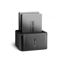 Axagon ADSA-D25 Festplatten-Dockingstation USB 3.2 Gen 1 (3.1 Gen 1) Typ micro-B Schwarz