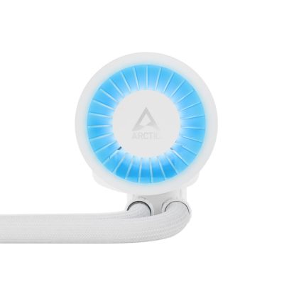 9. ARCTIC Liquid Freezer III 280 A-RGB Prozessor All-in-One Flüssigkeitskühler 14 cm Weiß 1 Stück.