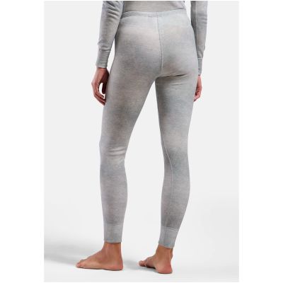 6. Damen-Thermoleggings Odlo Active Warm X Pow BL Bottom Long – Silver Grey, Größe: M