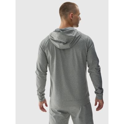 4. Herren-Trainings-Sweatshirt, regulär, schnelltrocknend, Größe 4F 4FWAW24TFSWM403-25M