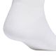 4. Adidas Cushioned Essentials Low Cut Socken, 3 Paar, Weiß, JZ0535