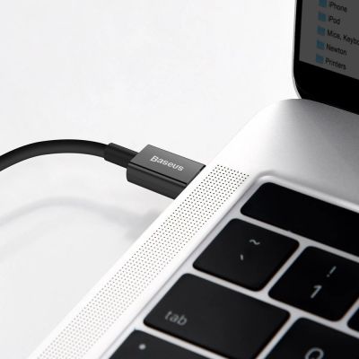 10. Baseus Superior Series USB-C / Lightning PD 20W 1 m Kabel - Schwarz
