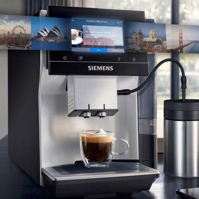 3. Siemens TP715R07 EQ700 Espressomaschine (schwarz; 19 bar)