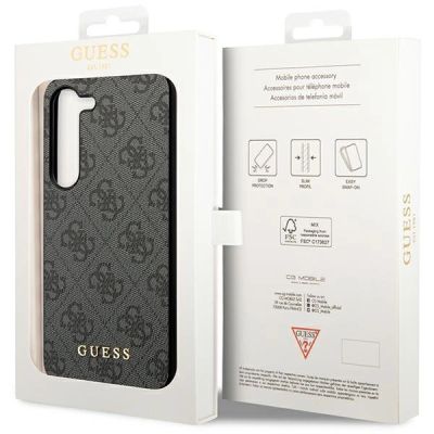8. Guess 4G Charms Collection Hülle für Samsung Galaxy A35 – Schwarz