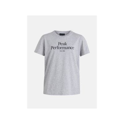 T-Shirt Peak Performance Jr Original Tee grau