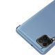 6. Clear View Case Cover für Samsung Galaxy A22 4G schwarz