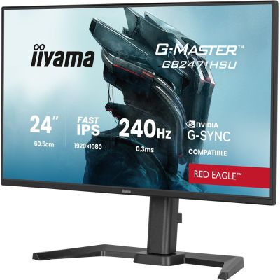 8. IIYAMA LED Fast IPS Monitor 23,8" GB2471HSU-B1 Red Eagle 240Hz