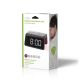 10. Nedis WCACQ30BK Digitaler Wecker Schwarz