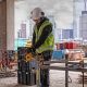 4. DEWALT DCG418X2-QW Akku-Winkelschleifer, bürstenlos, 125 mm, 54 V FV, 2 x 9 Ah, Schwarz, Gelb