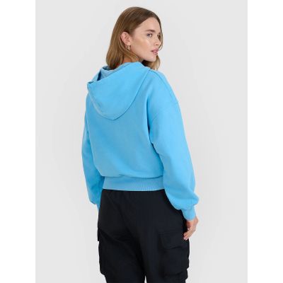3. Damen-Kapuzensweatshirt mit Reißverschluss 4F 4FRSS25TSWSF2195-33S