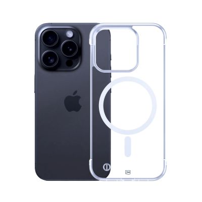 9. 3mk Just20g MagCase für iPhone 16 Pro - transparent