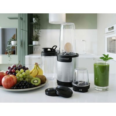 20. Esperanza NUTRI BOMB EKM030 Sportmixer zum Zerkleinern (900W; schwarz und silber)
