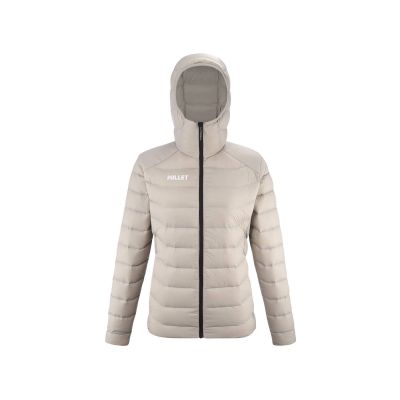 MILLET W Kamet Daunenjacke mit Kapuze Beige