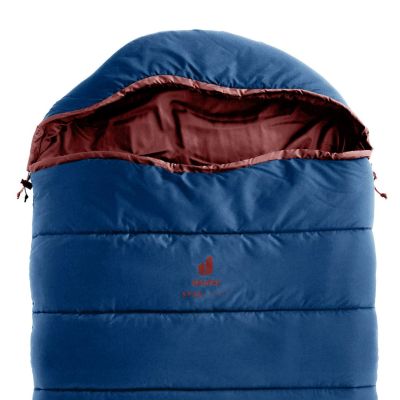 5. Deuter Starlight SQ Kinderschlafsack (130-170 cm) - Nightblue/Redwood