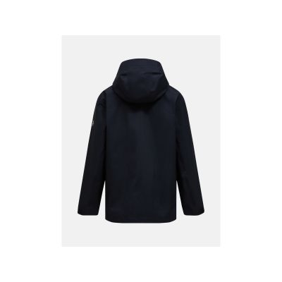 3. PEAK PERFORMANCE M Wanderjacke für Herren mit Gore-Tex 3L-Membran, schwarz