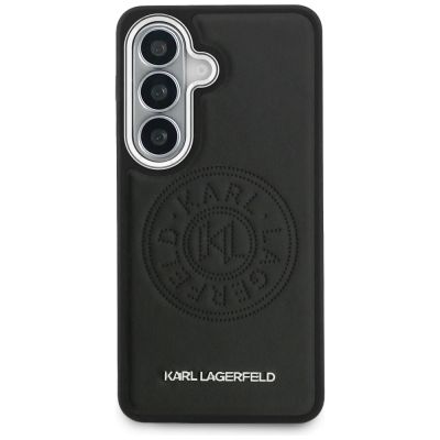 3. Karl Lagerfeld Perforierte KL MagSafe Hülle für Samsung Galaxy S26+ - Schwarz