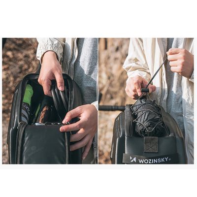 14. Wozinsky WSR-01B Fahrradtasche für Kofferraum 9l - Schwarz