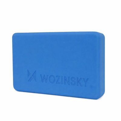 Wozinsky WKDJ-B1 Yoga-Würfel für Pilates- und Dehnübungen – Blau