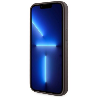 3. Guess 4G Stripes Case mit Magsafe Wallet für iPhone 15 Braun