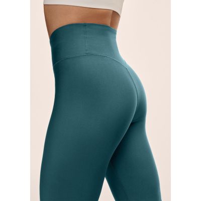 2. CASALL Damen-Leggings mit Grafikmuster und hohem Bund, Grün