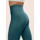2. CASALL Damen-Leggings mit Grafikmuster und hohem Bund, Grün