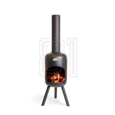 Bonfeu Bonbini Gartenkamin schwarz 2901