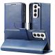 17. Magnethülle Elegant Case Cover Flip Cover Samsung Galaxy S22+ (S22 Plus) Blau
