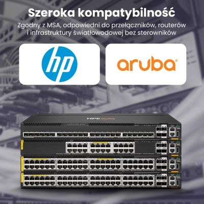 4. Extralink SFP+ 10G | SFP+ WDM-Modul | 10 Gbit/s, 1270/1330 nm, Singlemode, 20 km, LC, DOM, Paar, dediziert für HP/ARUBA