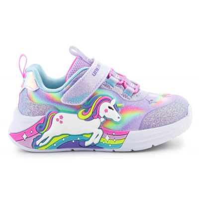 7. Skechers S-Lights Mädchen Unicorn Chaser Jr 302298N-LVMT Schuhe
