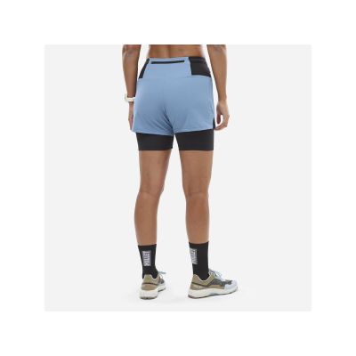 6. MILLET Intense 2-in-1 Short W Damenshorts Blau