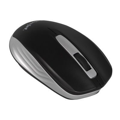 4. Activejet AMY-313 Kabellose USB-Maus (optisch; 1200 DPI; schwarz und grau)