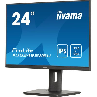 5. iiyama ProLite XUB2495WSU-B7 Monitor 61,1 cm (24") WUXGA IPS HDMI/DP/USB 4 ms