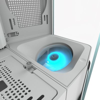 3. COUGAR FV270 ARGB Midi-Tower-Case, Weiß