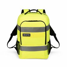 DICOTA P20471-17 Rucksack Schwarz, Grau, Gelb Recyceltes Polyethylenterephthalat (rPET)