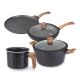 7. Westinghouse WCCS008506AMBB Aluminium-Kochgeschirrset, 6-teilig