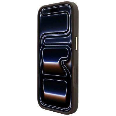 5. Guess Embossed 4G Classic MagSafe Hülle für iPhone 17 Pro / 18 Pro – Braun