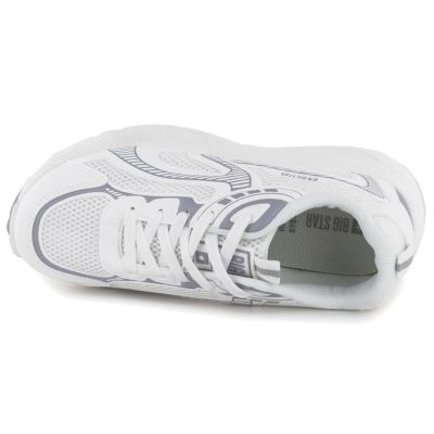 3. Weiße Damen-Plateau-Sneaker Big Star TT274325