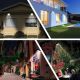 13. Solar-Straßenleuchte mit 120 LEDs + Fernbedienung, Bewegungs- und Dämmerungssensor