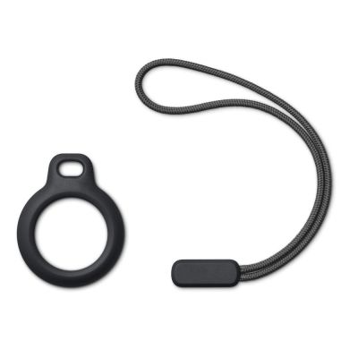 4. Tech-Protect Rough Chain Case für Apple AirTag mit Anhänger – Schwarz