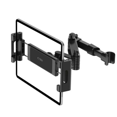 2. Tech-Protect V1 Teleskop-Handyhalterung für die Kopfstütze im Auto – Schwarz