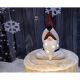 19. Weihnachtsmannfigur mit LED-Beleuchtung, 20 cm